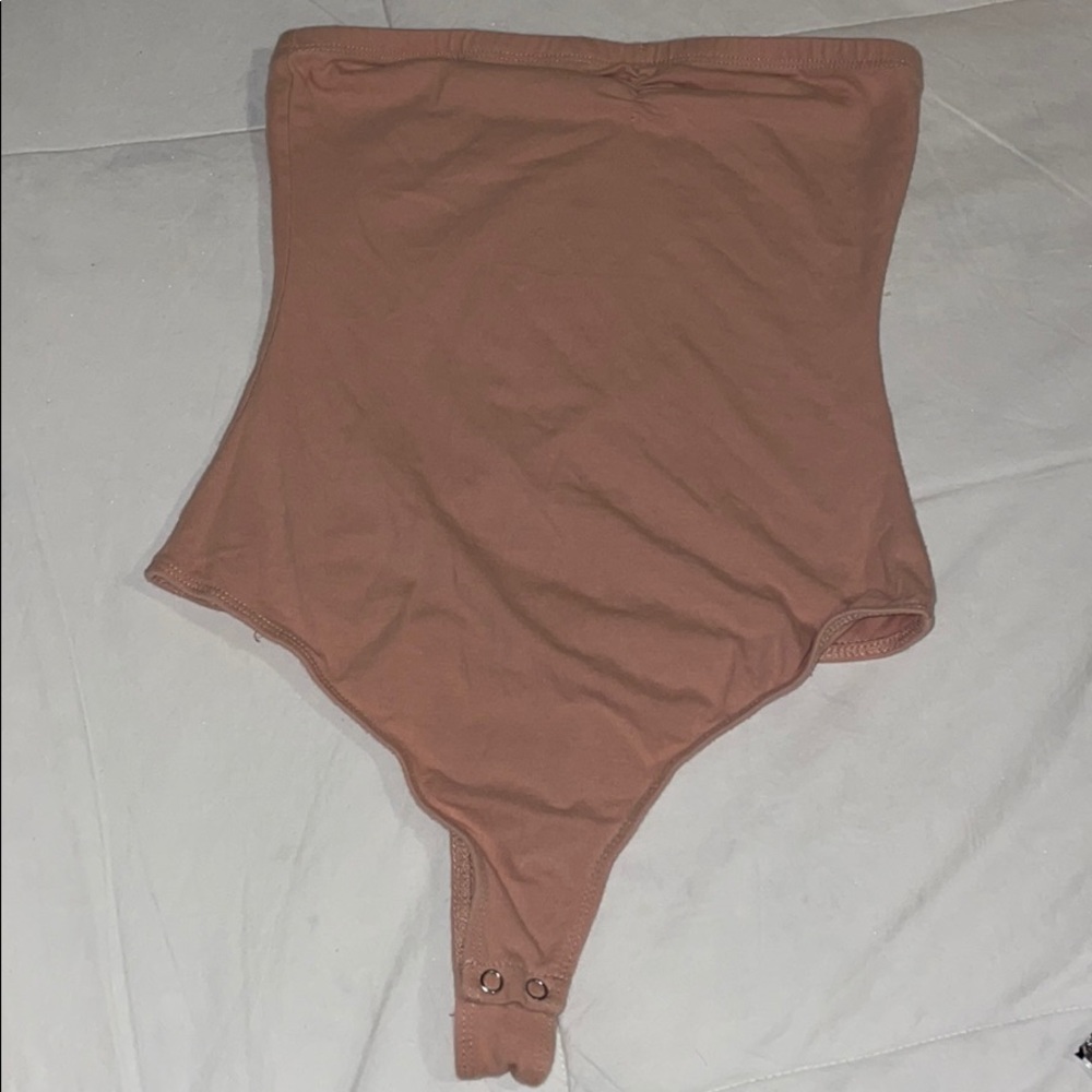 Peach Bodysuit tube top